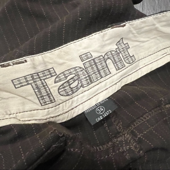 Vintage Taint Linen Zip-Up Linen Shorts - Picture 4 of 6